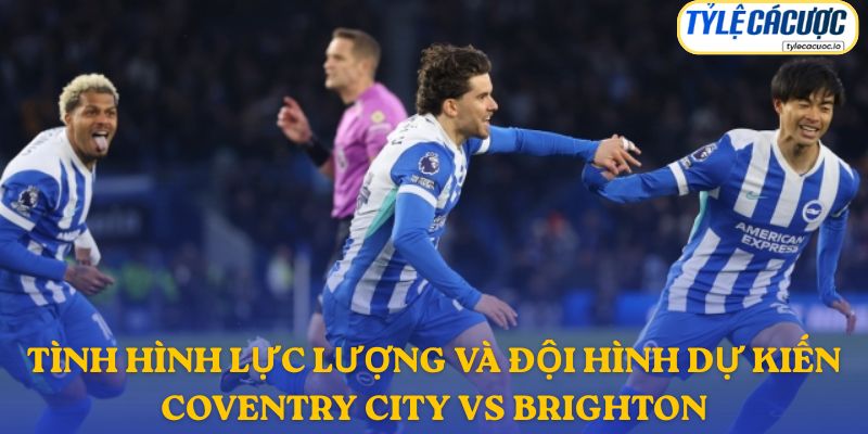 Thông tin đội hình dự kiến Coventry City vs Brighton